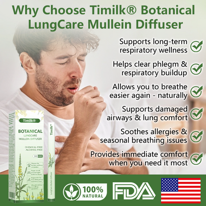 Timilk® Botanical LungCare Mullein Diffuser🔥