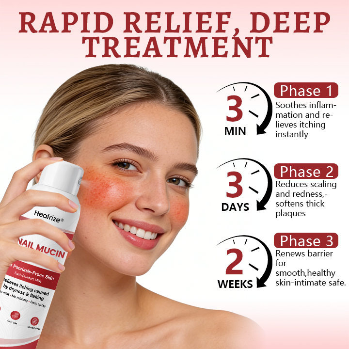 Healrize® Snail Mucin Healing Spray – Relief for Sensitive & Flare-Up Skin