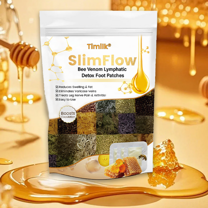 Timilk® SlimFlow Bee Venom Lymphatic Detox Foot Patches（A）