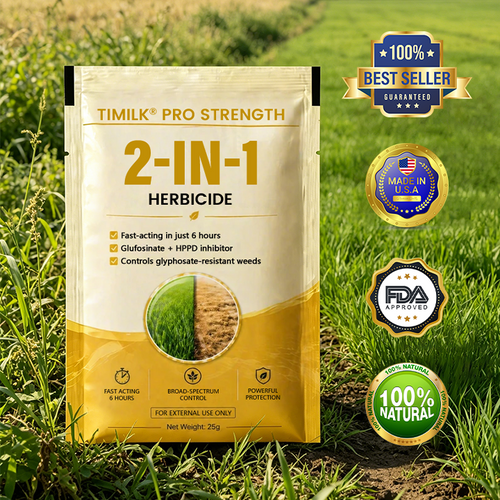 🏆 Official Store |Timilk® Pro Strength 2-in-1 Herbicide: Fast   Acting Results on   Glyphosate-Resistant   Weeds