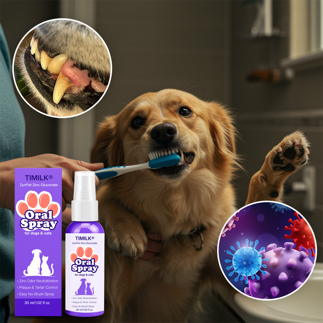 Timilk® ZynPet Zinc-Gluconate Oral Spray 🔥