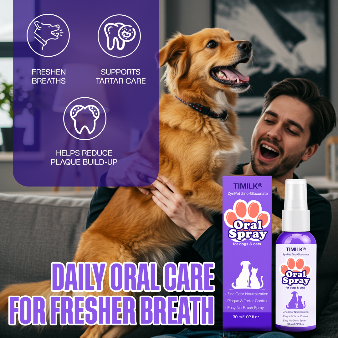 Timilk® ZynPet Zinc-Gluconate Oral Spray 🔥