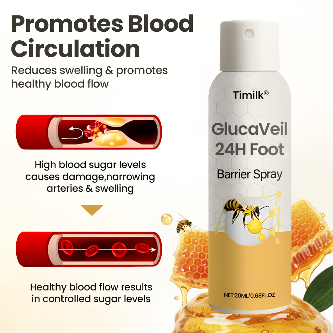 Timilk® GlucaVeil 24H Foot Barrier Spray