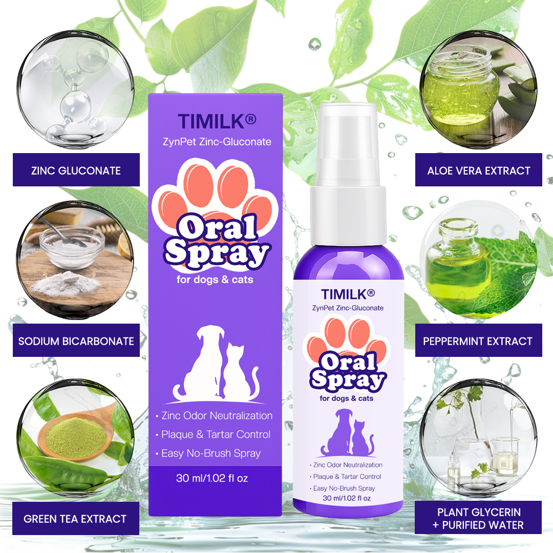 Timilk® ZynPet Zinc-Gluconate Oral Spray 🔥