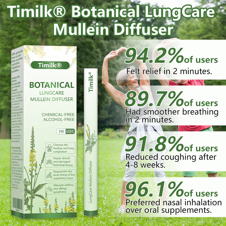 Timilk® Botanical LungCare Mullein Diffuser🔥