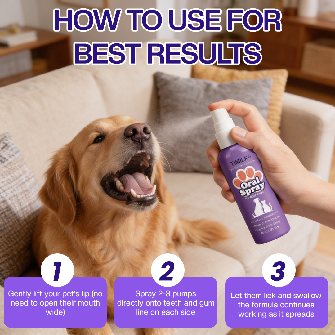 Timilk® ZynPet Zinc-Gluconate Oral Spray 🔥