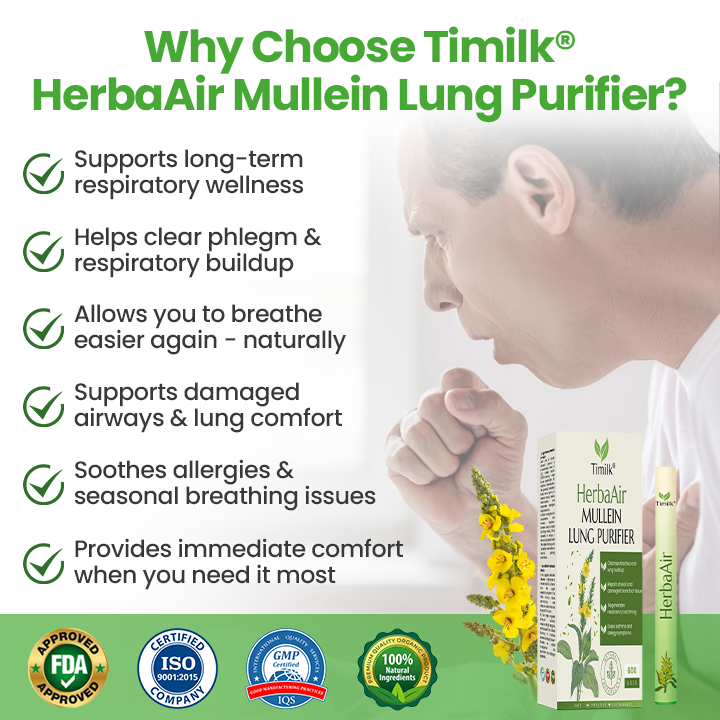 Timilk® HerbaAir Mullein Lung Purifier (new) (A)