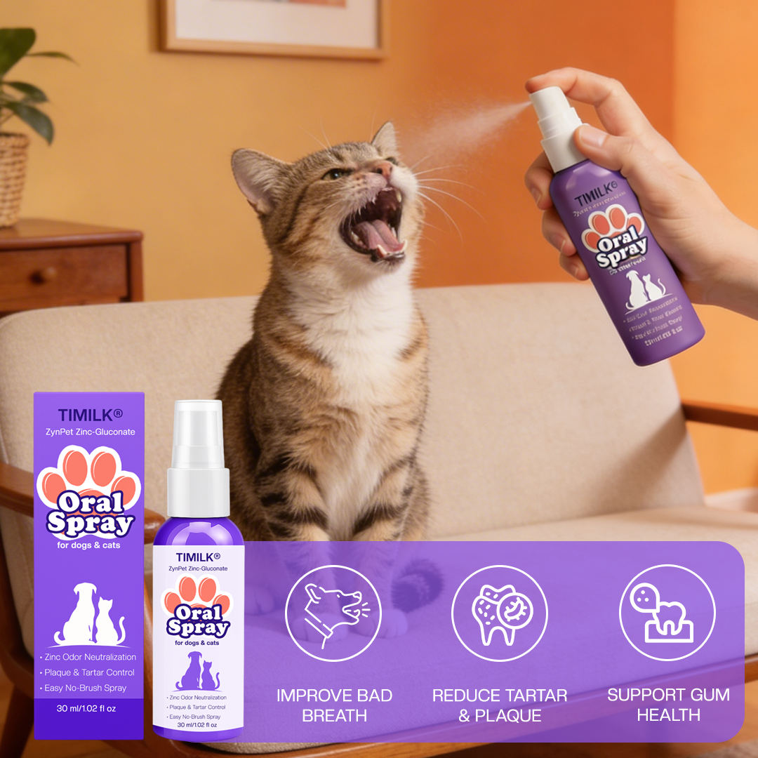 Timilk® ZynPet Zinc-Gluconate Oral Spray 🔥