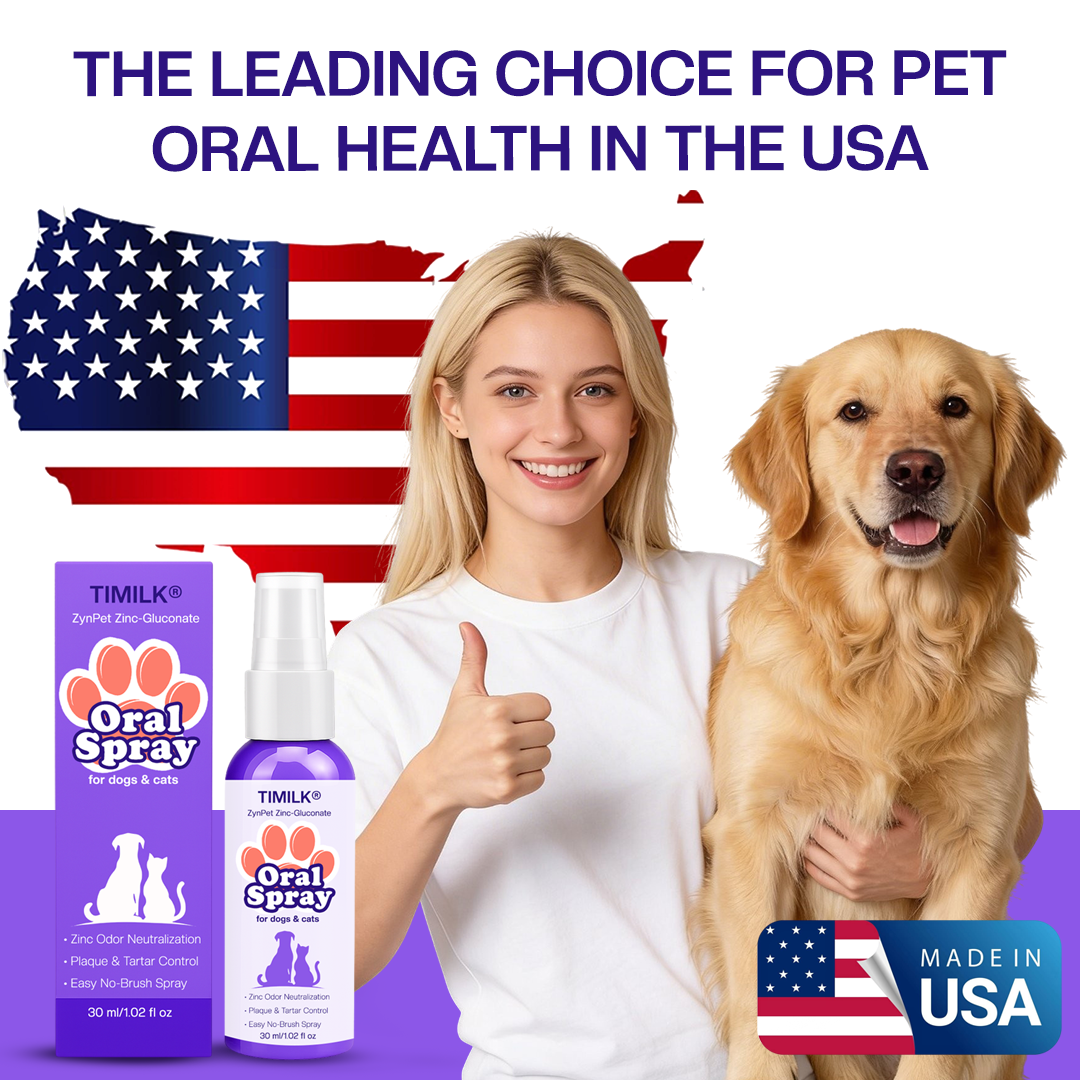 Timilk® ZynPet Zinc-Gluconate Oral Spray 🔥